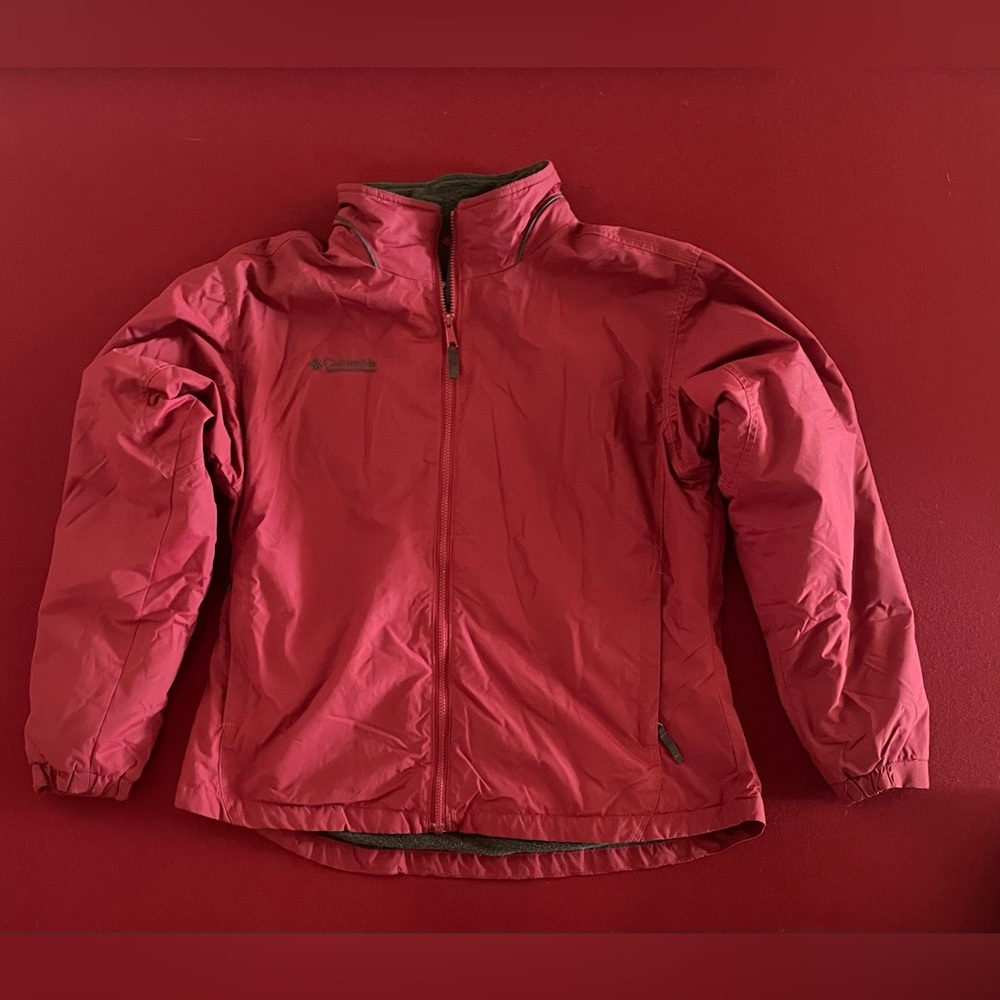 Columbia Nylon/Fleece Jacket Size XL
